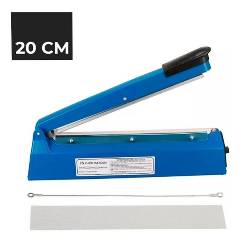 GENERICO - Selladora de Bolsa 20cm - Estructura de Plástico Repuesto Extra