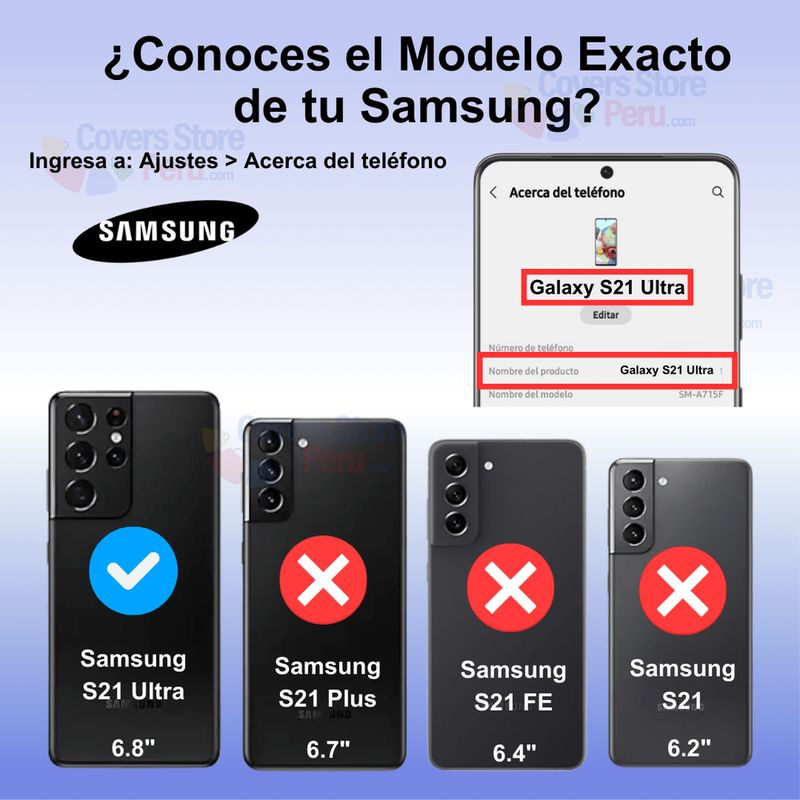 GENERICO - Funda Case de Samsung S21 Ultra Soft Feeling Antishock Lila Antigolpe