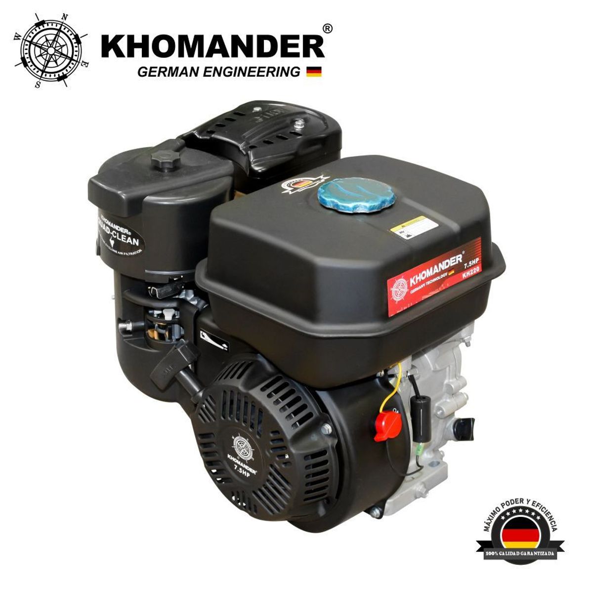 KHOMANDER - MOTOR GASOLINERO 7.5 HP - KHOMANDER
