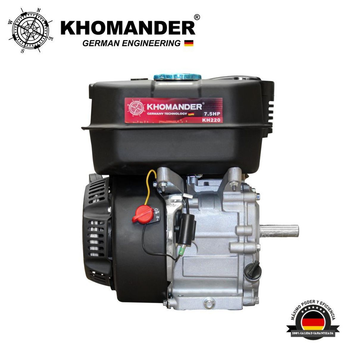 KHOMANDER - MOTOR GASOLINERO 7.5 HP - KHOMANDER