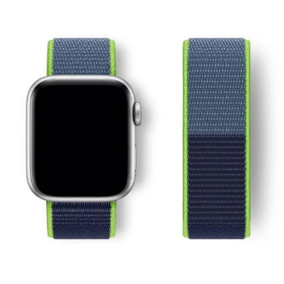 GENERICO - Correa Nylon para Apple Watch y Smartwatch 42mm a 49mm AzVe