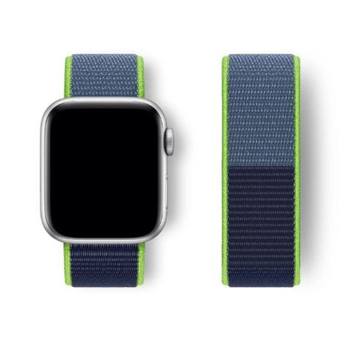 GENERICO - Correa Nylon para Apple Watch y Smartwatch 42mm a 49mm AzVe