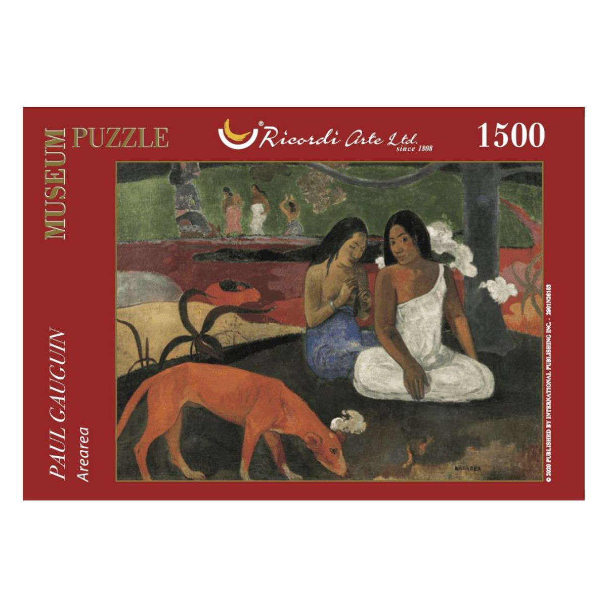 RICORDI ART - Rompecabezas Ricordi Arearea Paul Gauguin 1500 Piezas