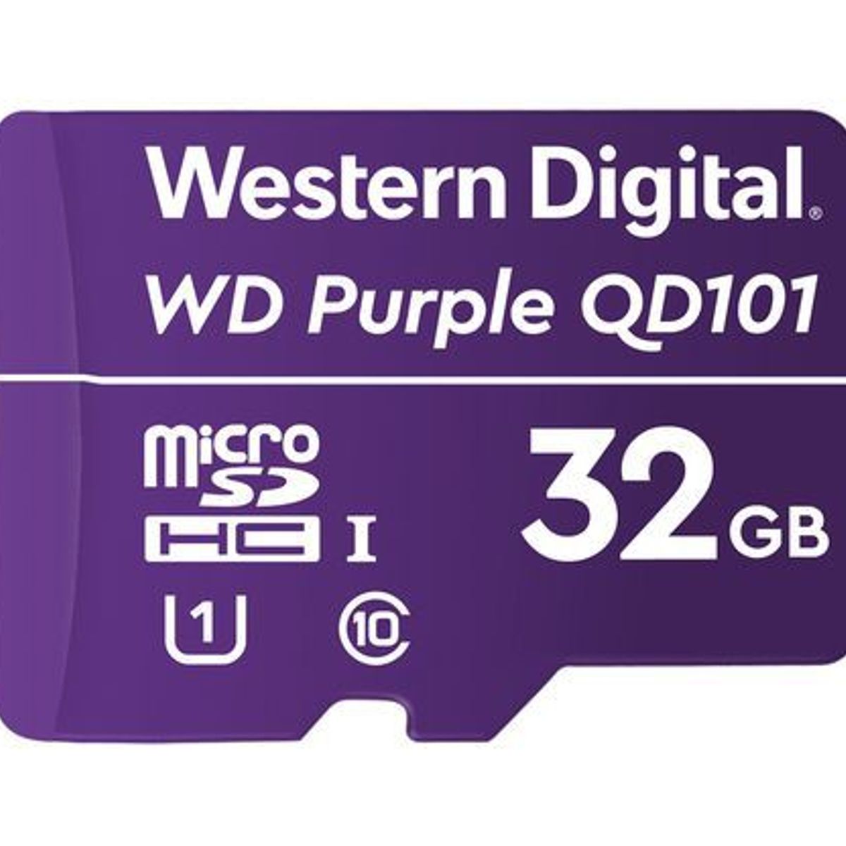 WESTERN DIGITAL - MICROSD 32GB PARA VIDEO VIGILANCIA - PURPLE