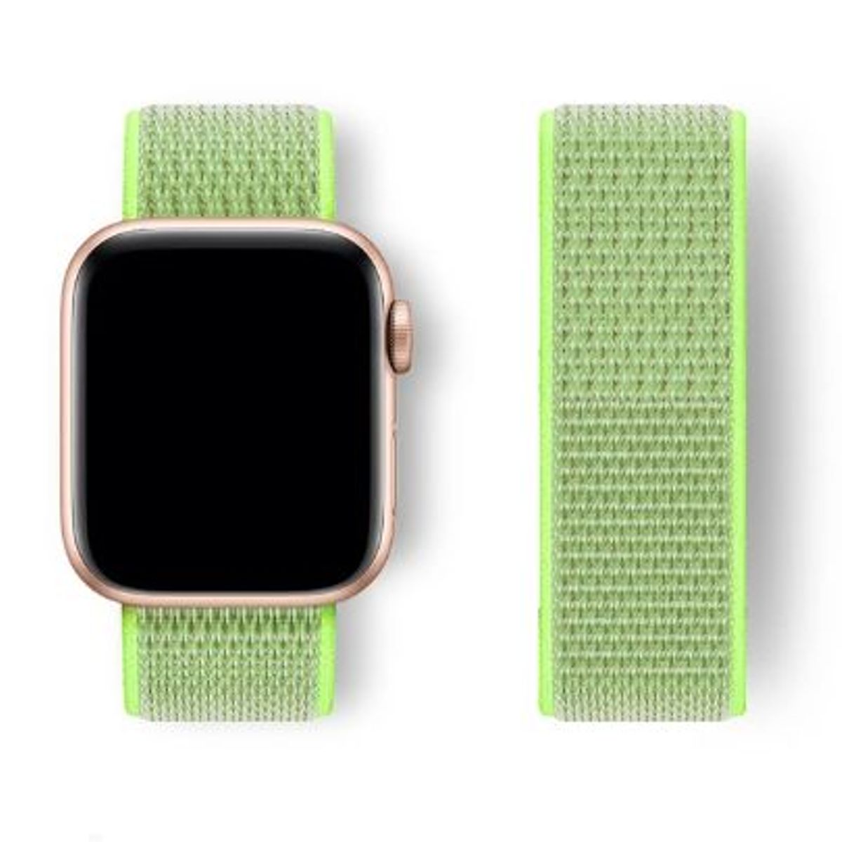 GENERICO - Correa Nylon para Apple Watch y Smartwatch 42mm a 49mm VerNe