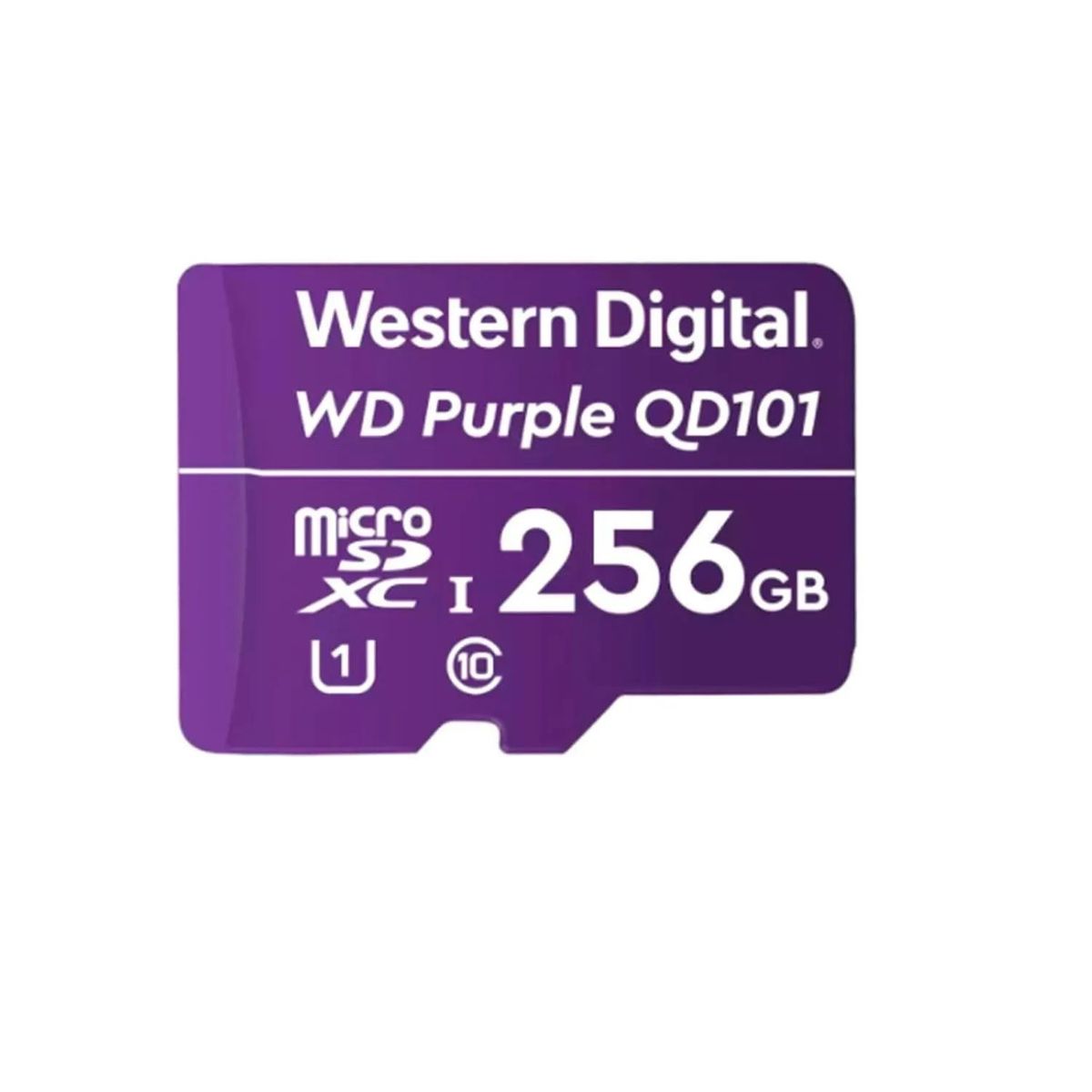 WESTERN DIGITAL - MICROSD 256GB PARA VIDEO VIGILANCIA - PURPLE