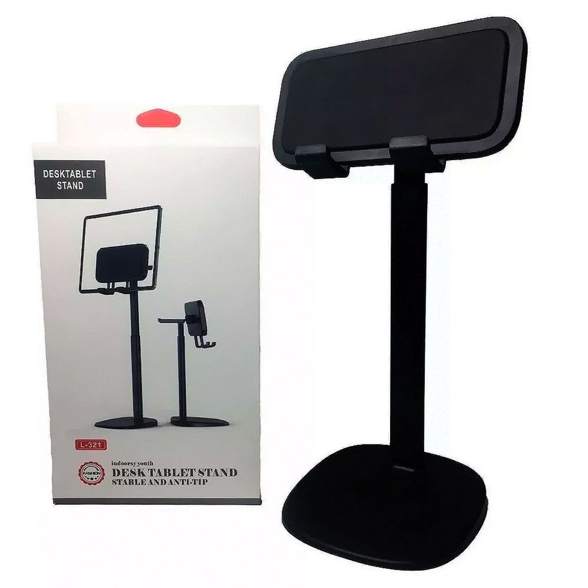 GENERICO - Base Soporte de Mesa Escritorio Para Celular Tablet y Audifonos L-321