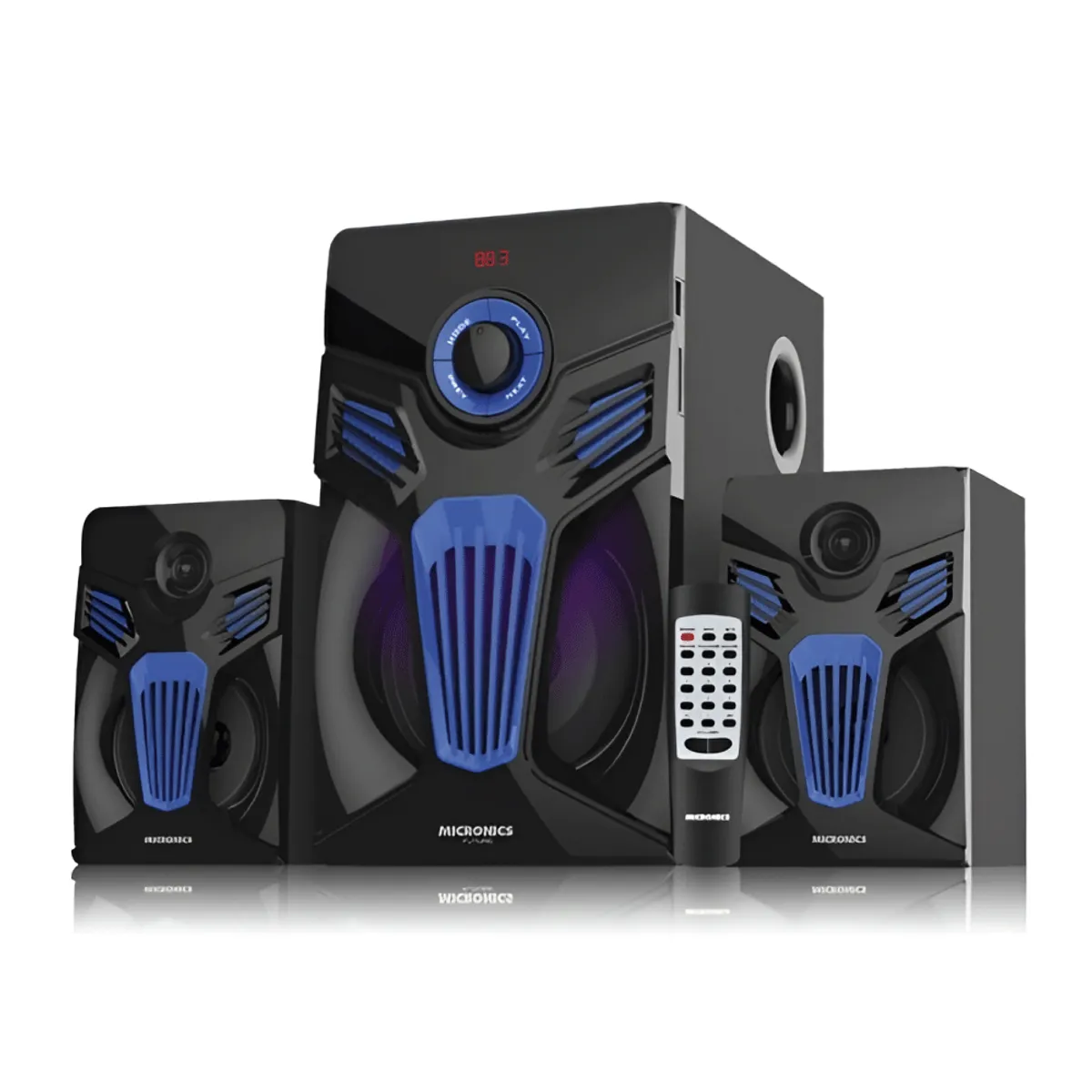 MICRONICS - Parlante Micronics 2.1 FUTURE MIC-S7509BT.