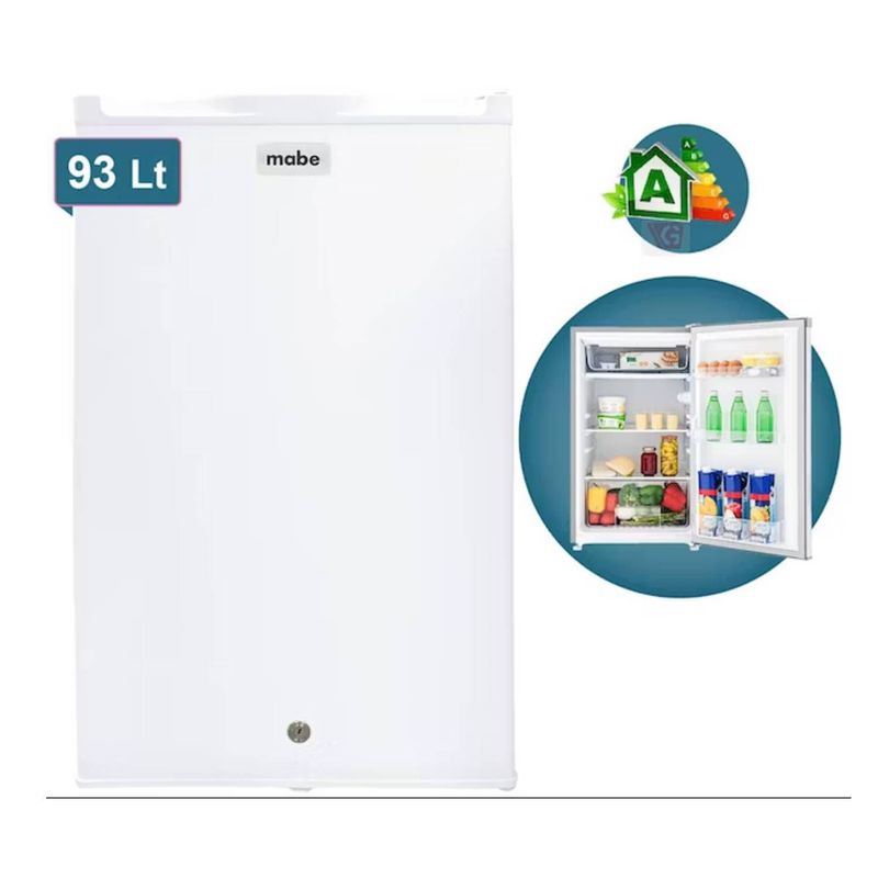 MABE - Frigobar MABE RMF04PRB0 93 Litros Blanco