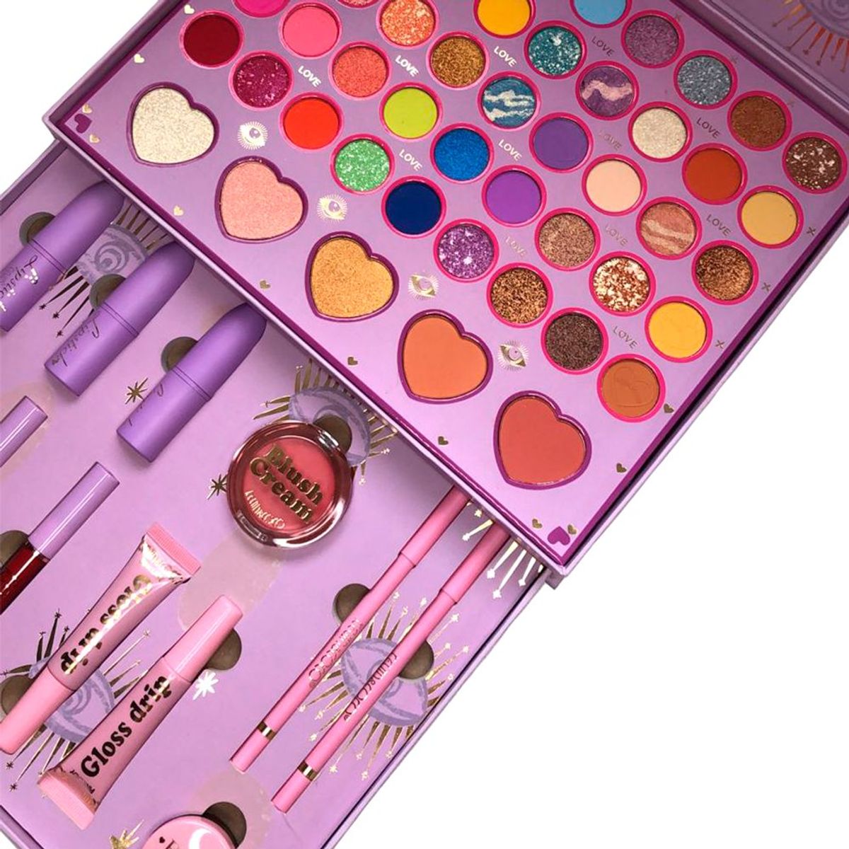 GENERICO - Super Set De Maquillaje Amor Infinito Kit KC Exclusivo