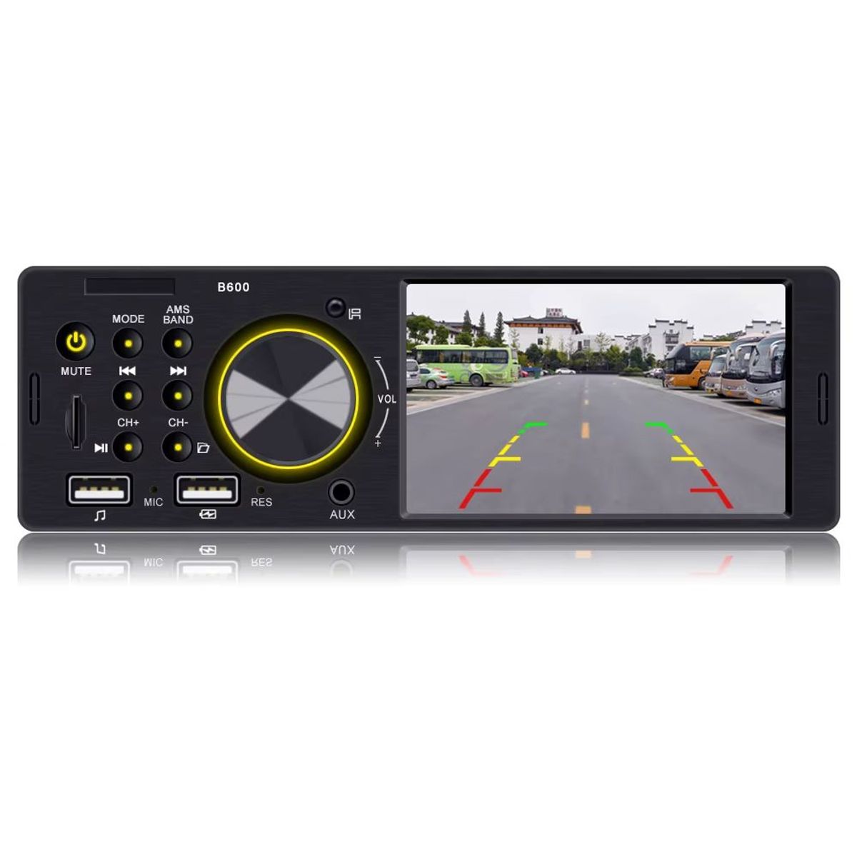 GENERICO - Autoradio con Pantalla táctil bluetooth + Cámara de Retroceso