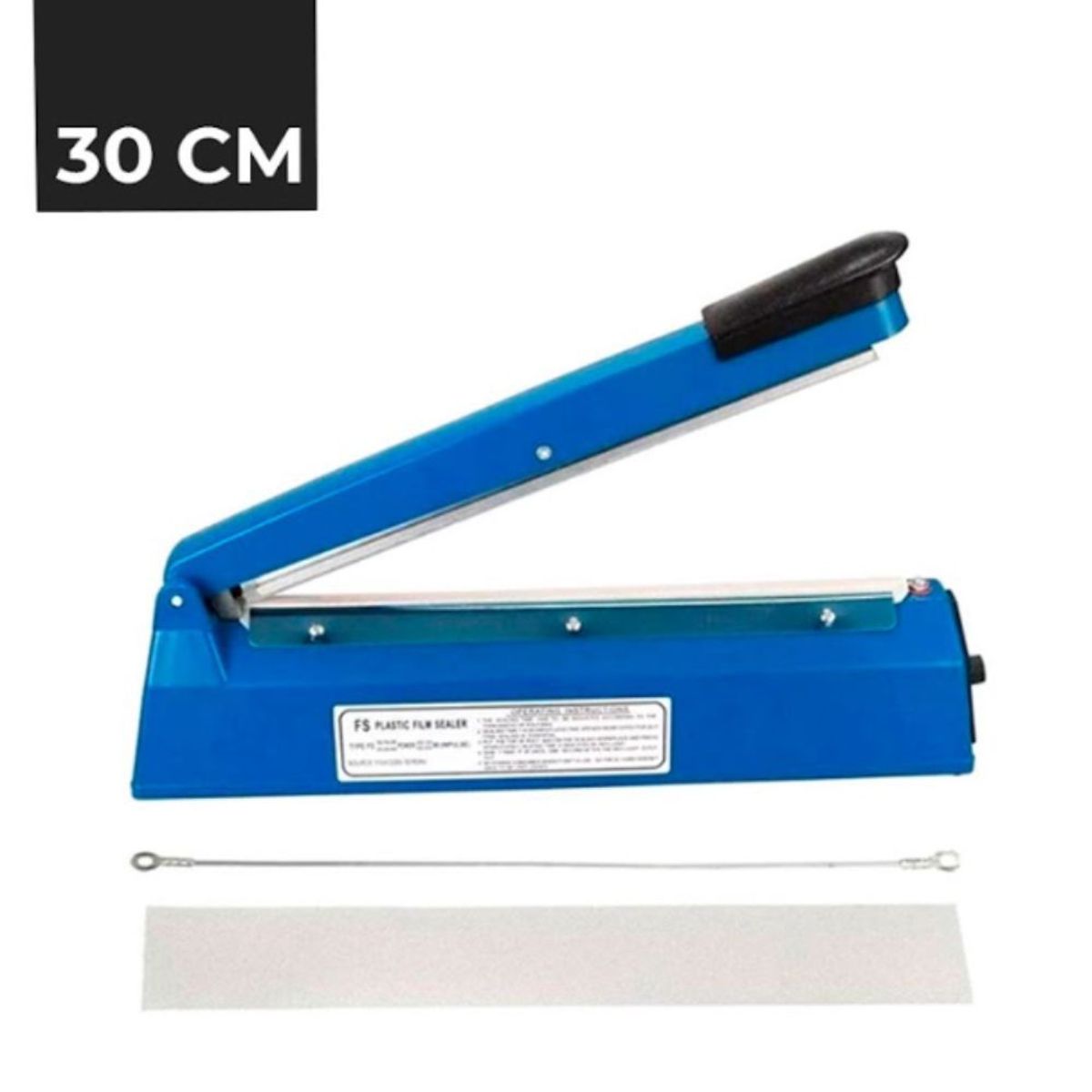 GENERICO - Selladora de Bolsa 30cm - Estructura de Plástico