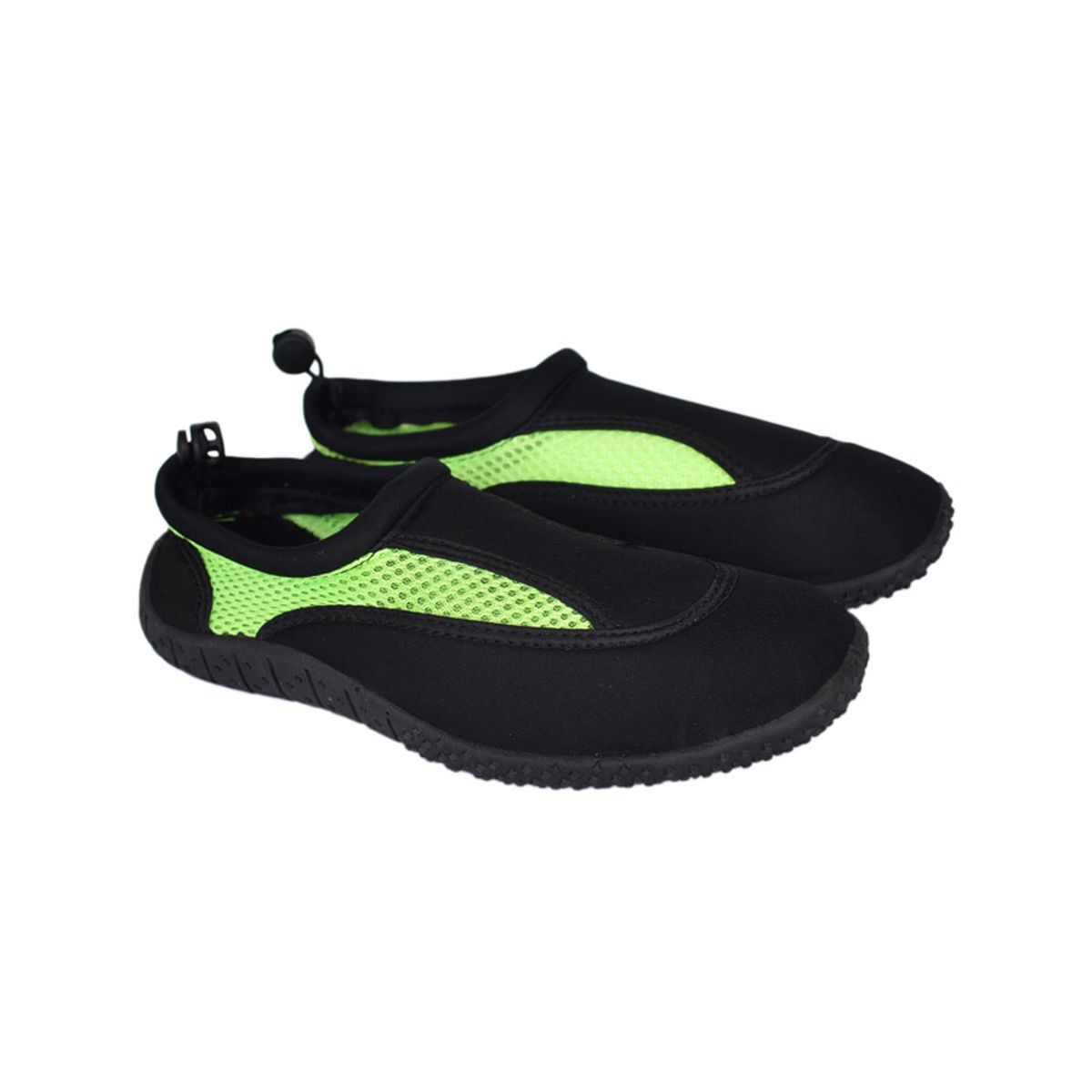 GENERICO - AQUASHOES - ZAPATILLAS DE AGUA AB NEGRO VERDE TALLAS 24 A 38