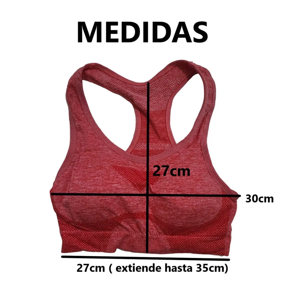 GENERICO - Top deportivo sujetador brasier de varios colores