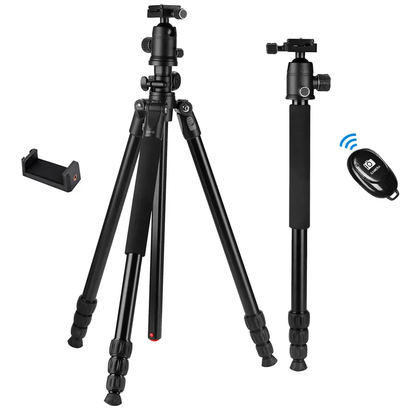 WEIFENG - Trípode Profesional 188 Cm Weifeng WF-5601 Disparador Bluetooth