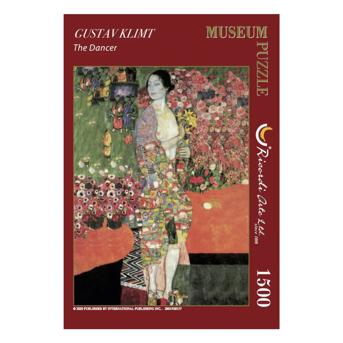 RICORDI ART - Rompecabezas Ricordi El Danzante Gustav Klimt 1500 Piezas