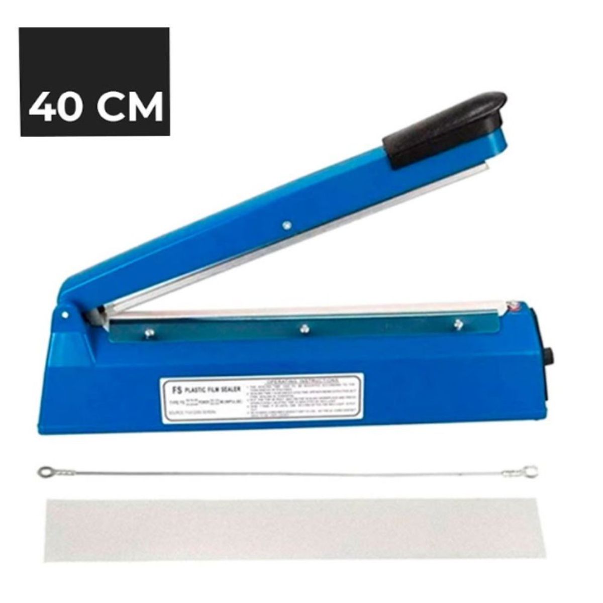 GENERICO - Selladora de Bolsa 40cm - Estructura de Plástico