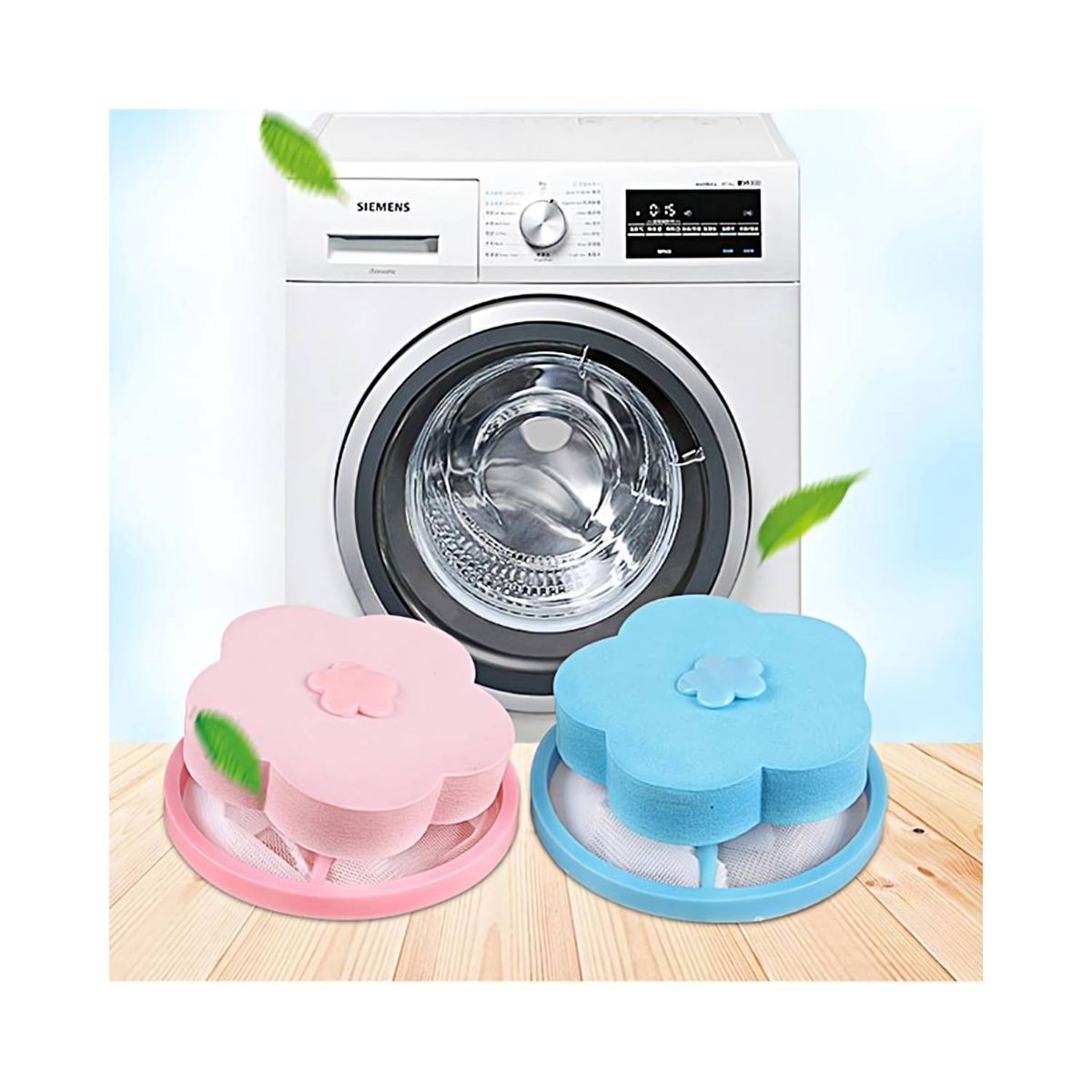 GENERICO - Pack x4 Filtro Atrapa Pelusas para Lavadora