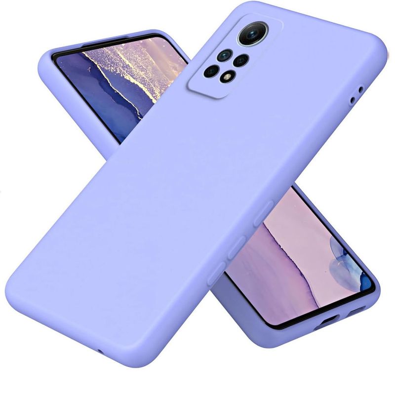 GENERICO - Funda Case de Xiaomi Redmi Note 11 Pro 4G Soft Feeling Lila Antigolpe