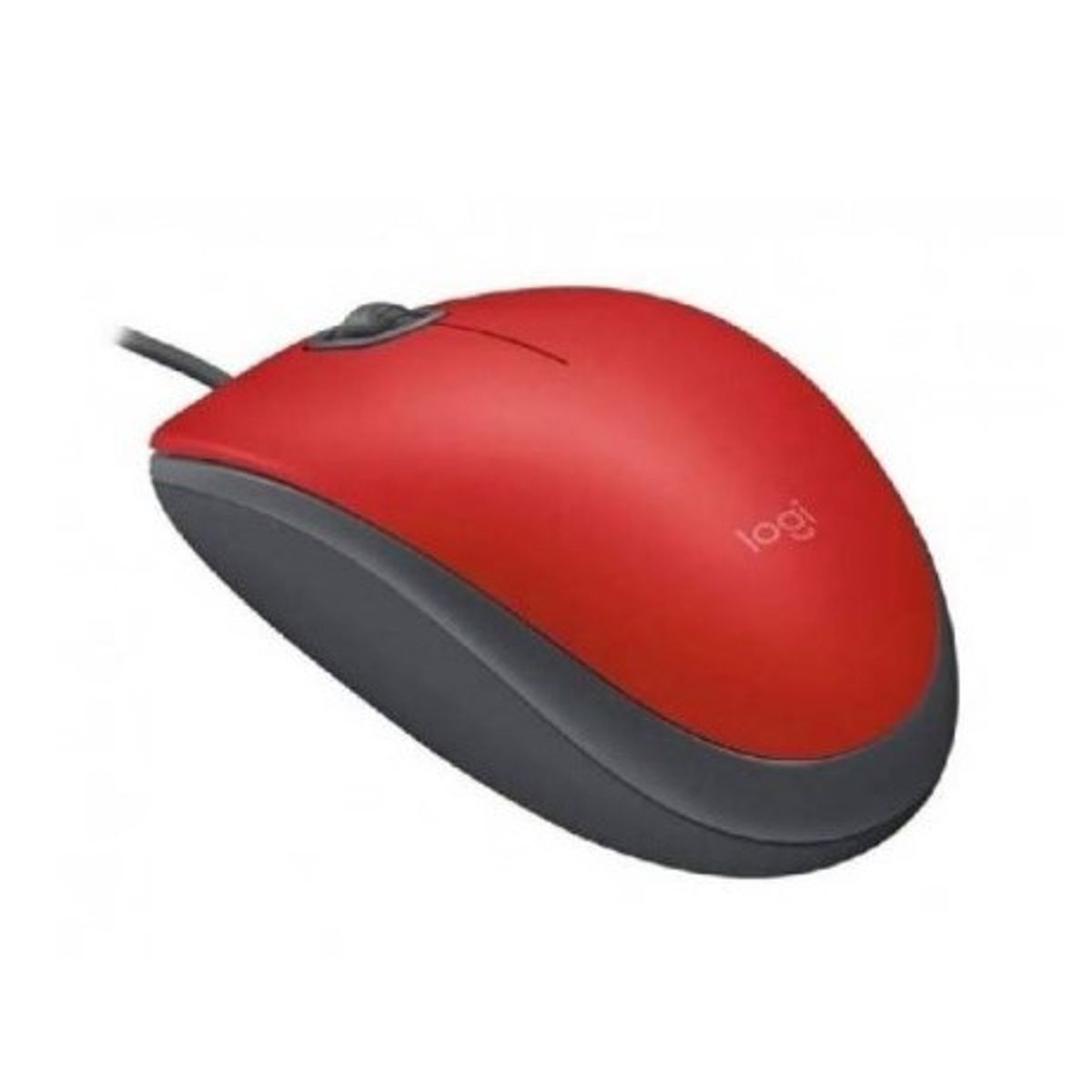 LOGITECH - Mouse Logitech M110 Silent Usb-Rojo
