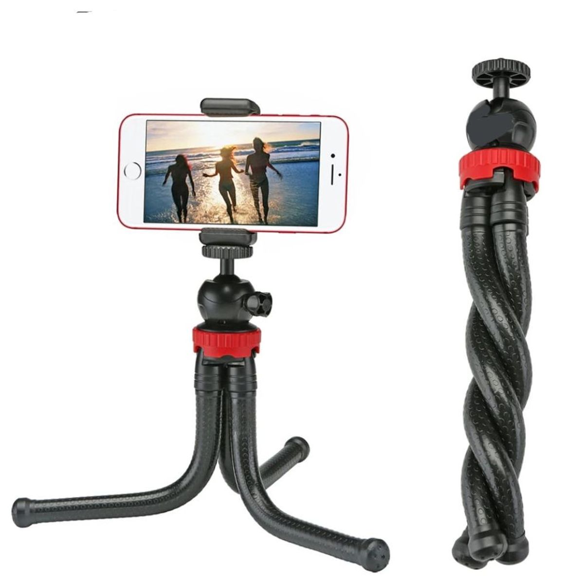 GENERICO - Tripode Celular Camara Flexible Soporte Pulpo Control Bluetooh
