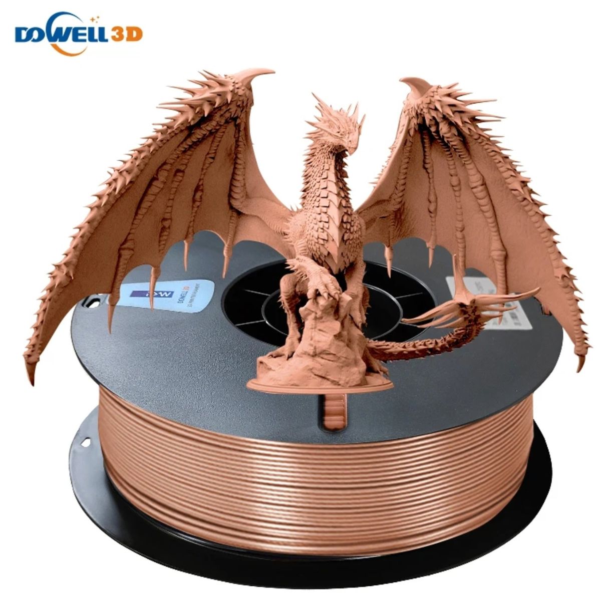 DOWELL - Filamento 3D PLA  Madera DOWELL Nogal