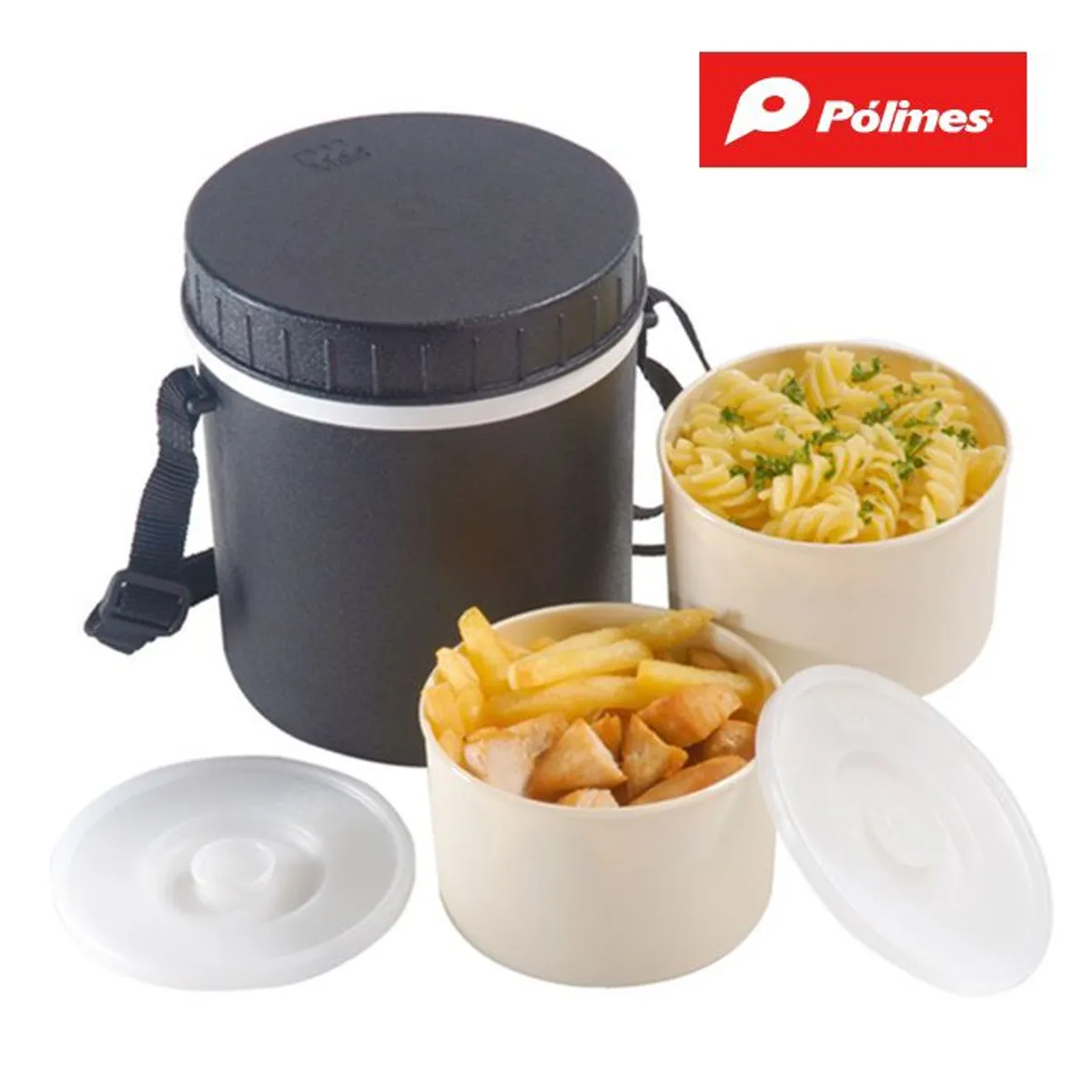 POLIMES - Lonchera Termica para alimentos POLIMES -100% CALIDAD