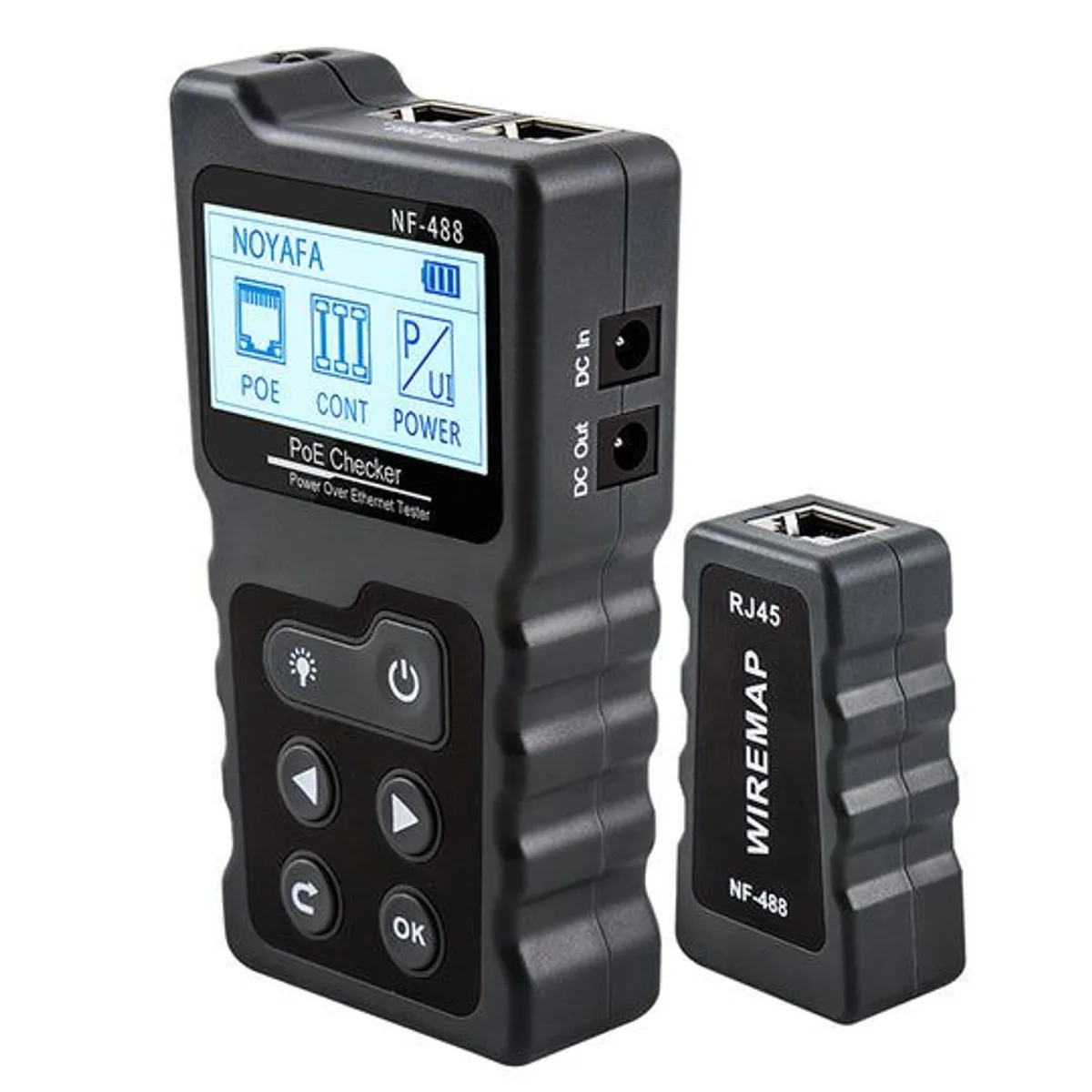 NOYAFA - Noyafa NF-488 Testeador de red  detección consumo POE y Voltaje