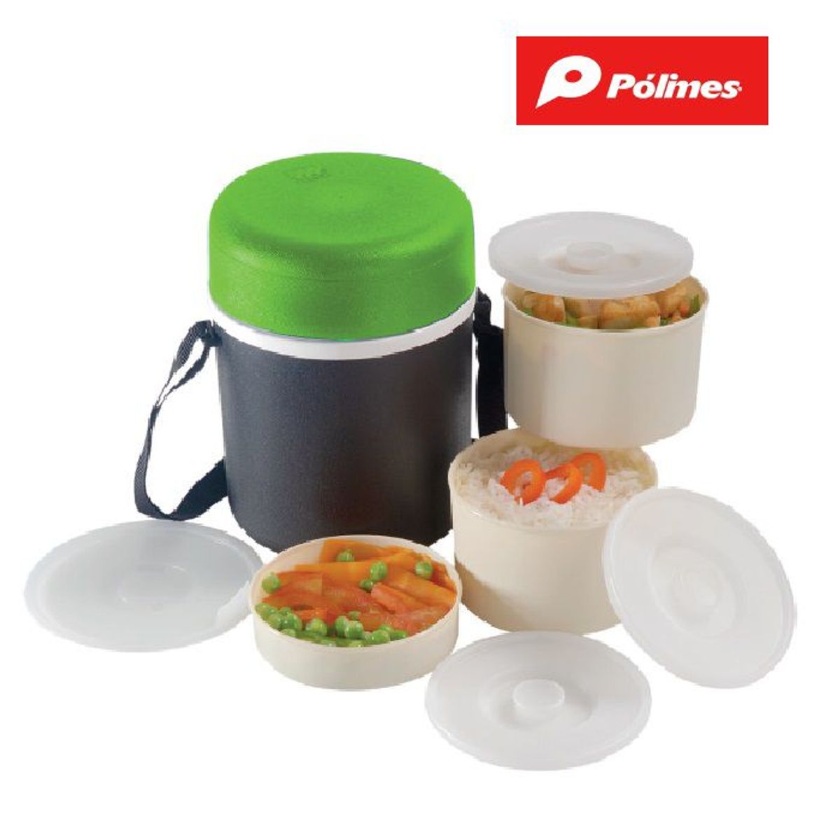 POLIMES - Lonchera Termica para alimentos POLIMES -100% CALIDAD