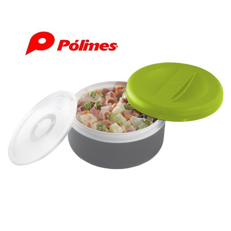 POLIMES - Lonchera Termica Personal 0.5 litros POLIMES Hecha en Colombia