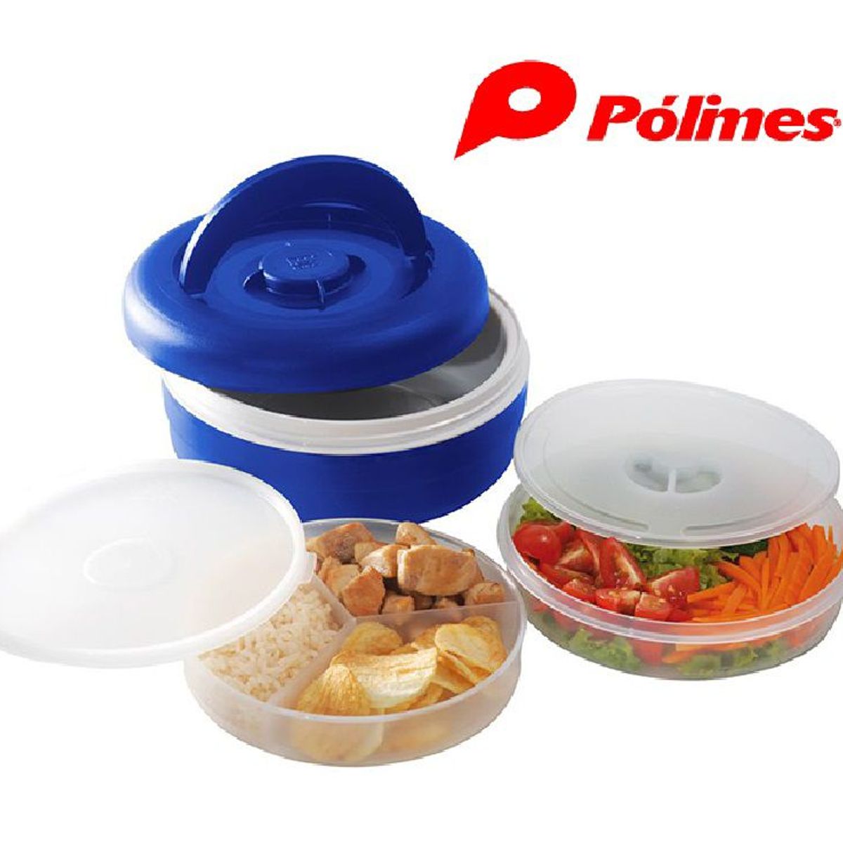 POLIMES - Lonchera Termica Para Alimentos 1.25 LT. POLIMES Hecha en Colombia