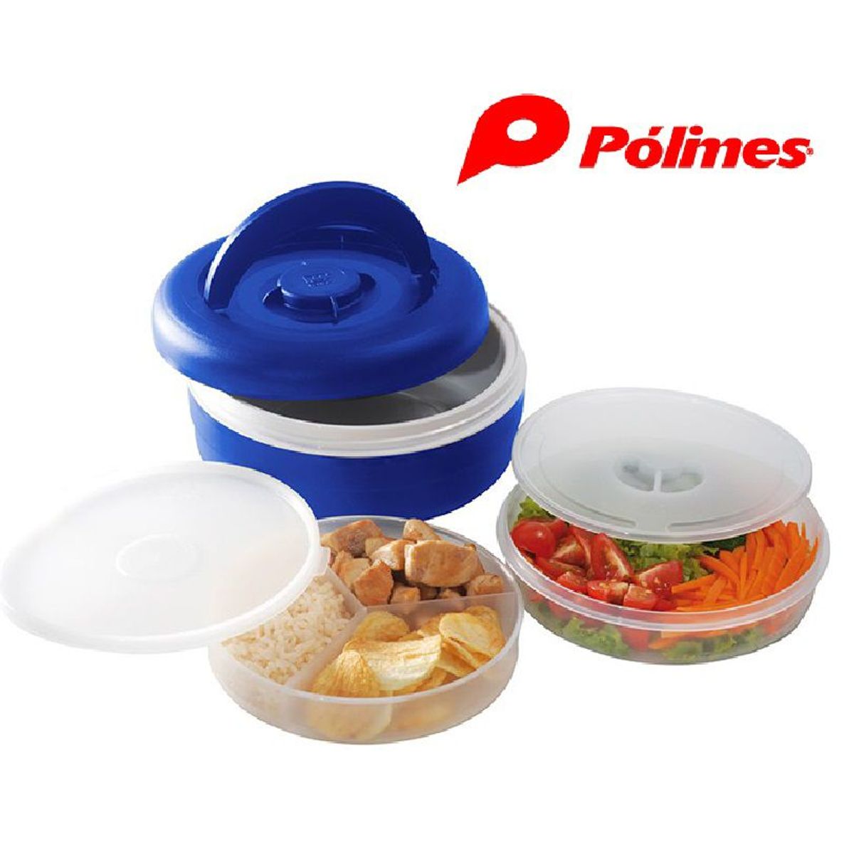 POLIMES - Lonchera Termica Para Alimentos 1.25 LT. POLIMES Hecha en Colombia