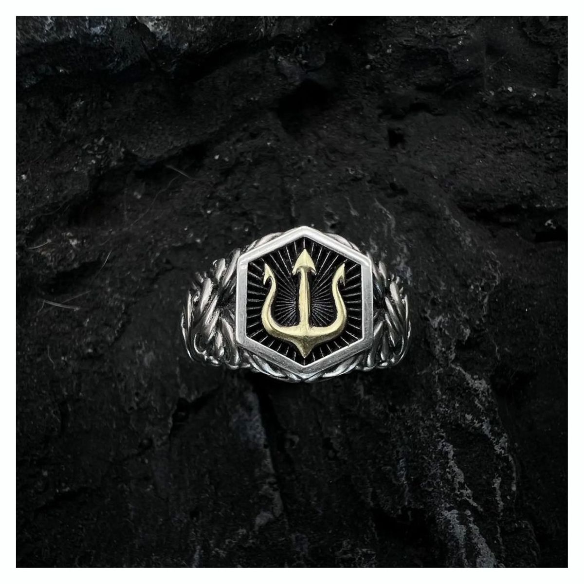 GENERICO - Anillo de apertura de Tridente Poseidon