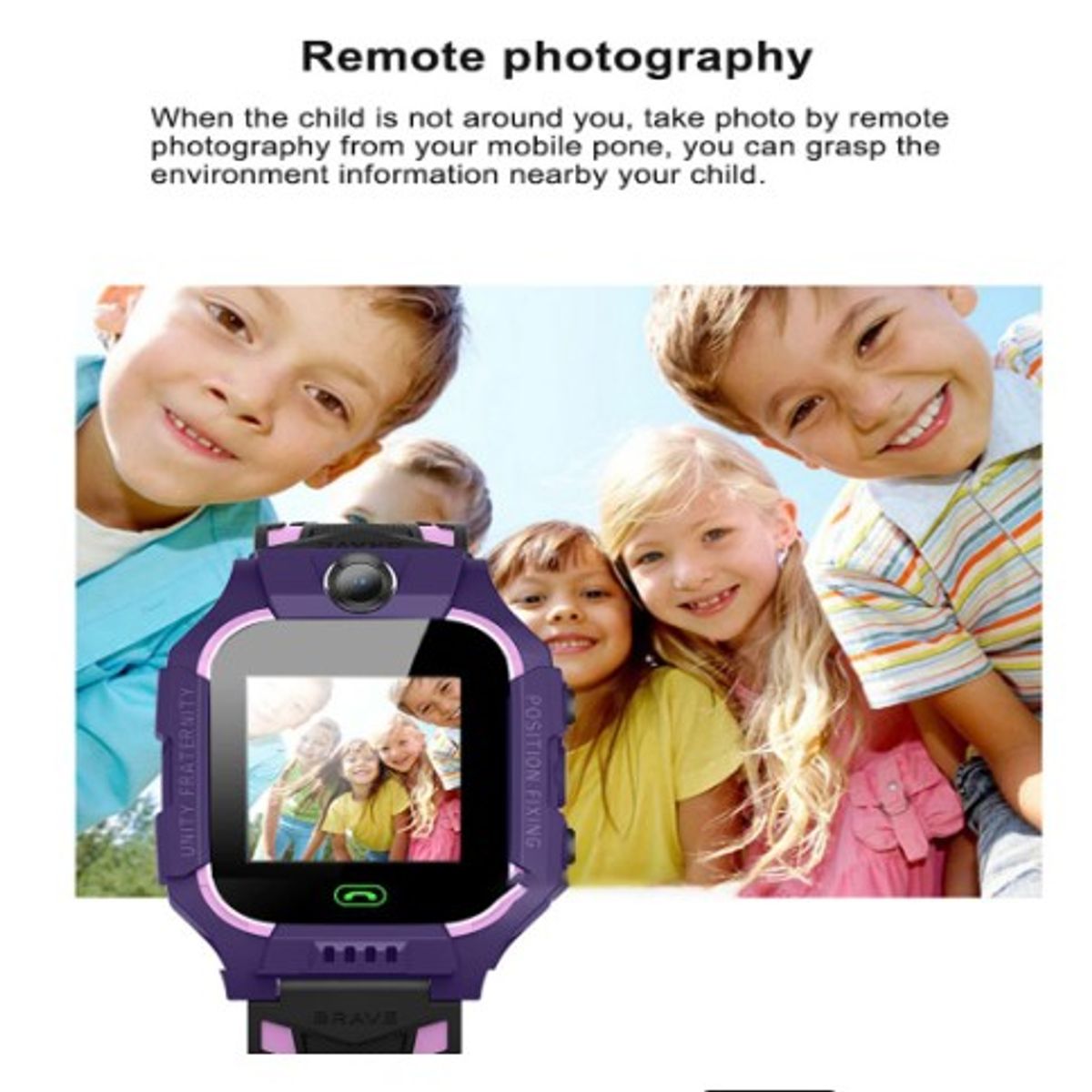 GENERICO - SMARTWATCH Q19 PARA NIÑOS PANTALLA HD 240 X 240