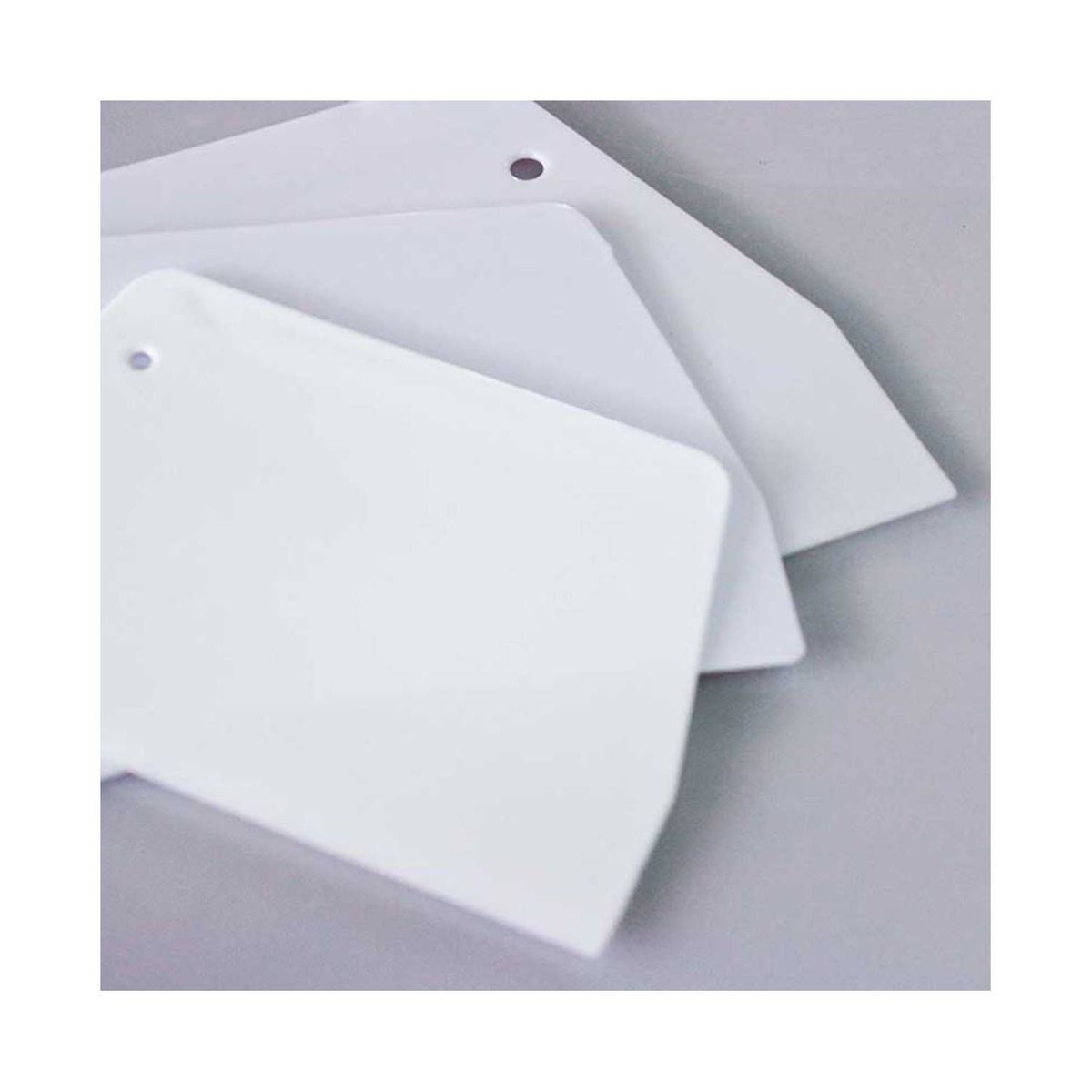 GENERICO - Juego de Espátulas para panadería de plástico (Juego de 3 piezas)