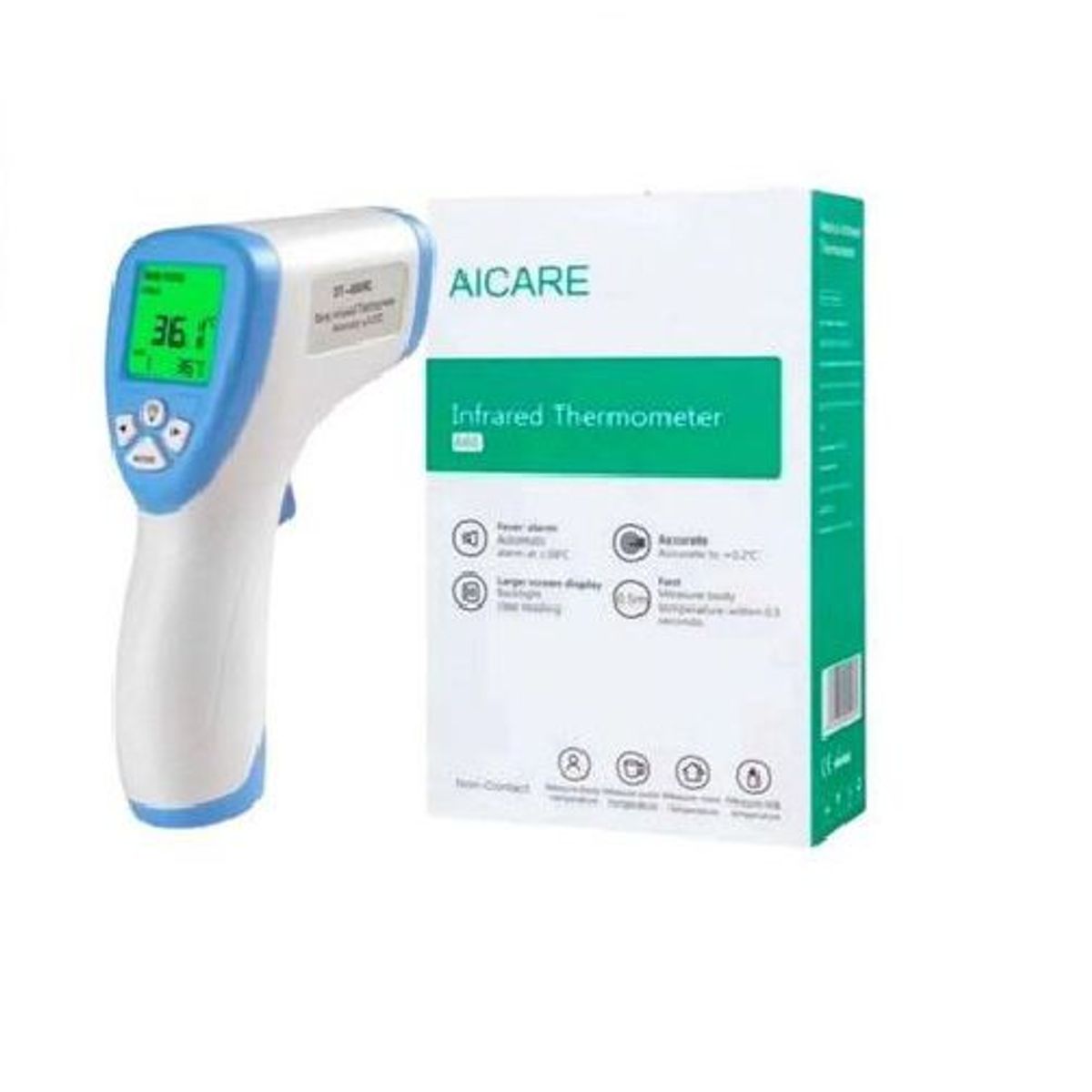 GENERICO - TERMOMETRO INFRARROJO AICARE DIGITAL