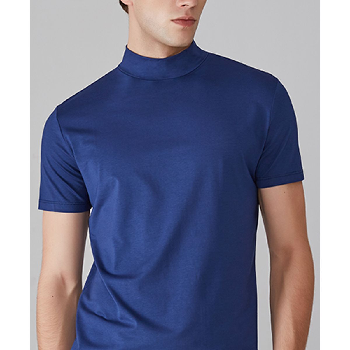 ZIMRAHYG - Polos de manga corta de color llano poleras para hombre