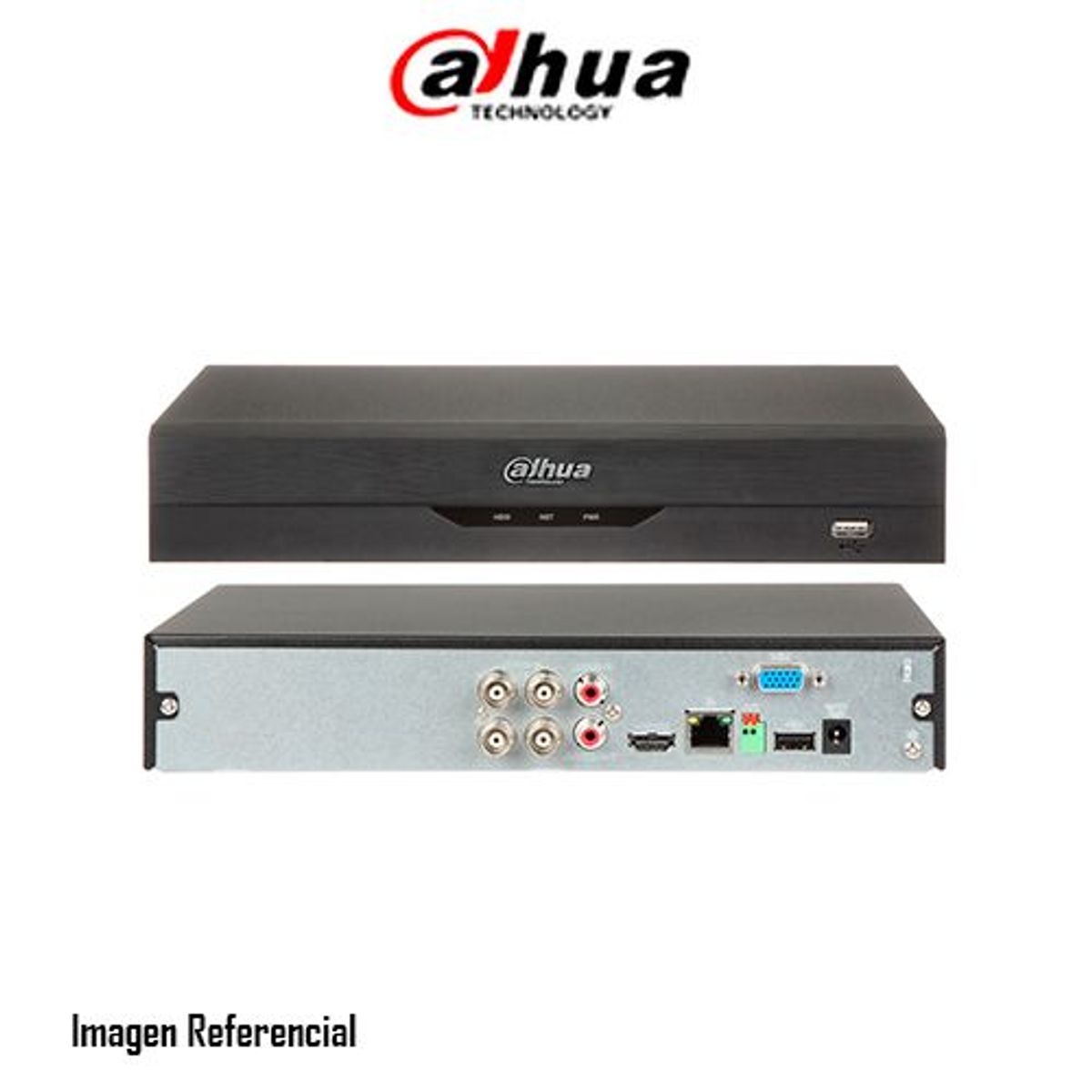 DAHUA - DVR DAHUA XVR5104HS-I3 DE 4CH FHD WIZSENSE PN: DH-XVR5104HS-I3