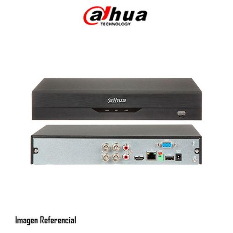 DAHUA - DVR DAHUA XVR5104HS-I3 DE 4CH FHD WIZSENSE PN: DH-XVR5104HS-I3