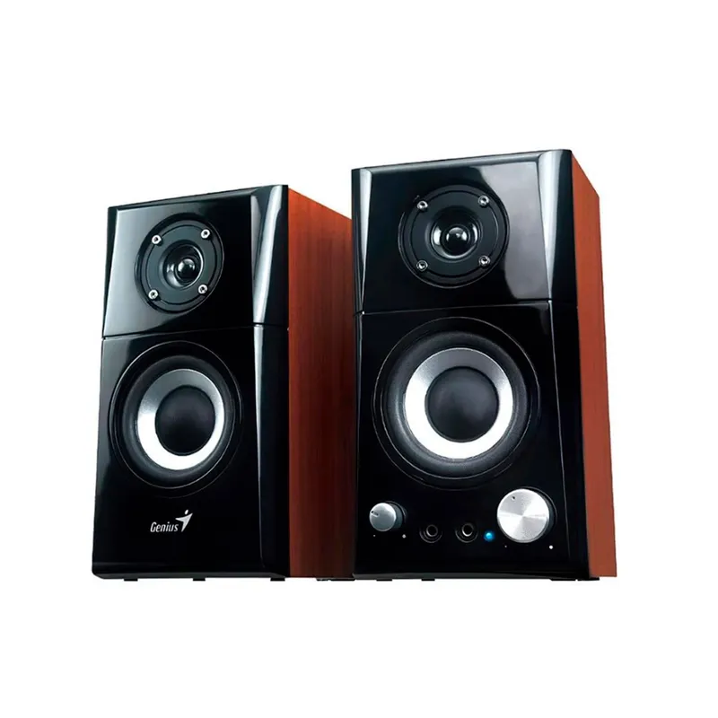 GENIUS - PARLANTE GENIUS SP-HF500A II WOOD SPEAKERS 16W P/N: 31730032400