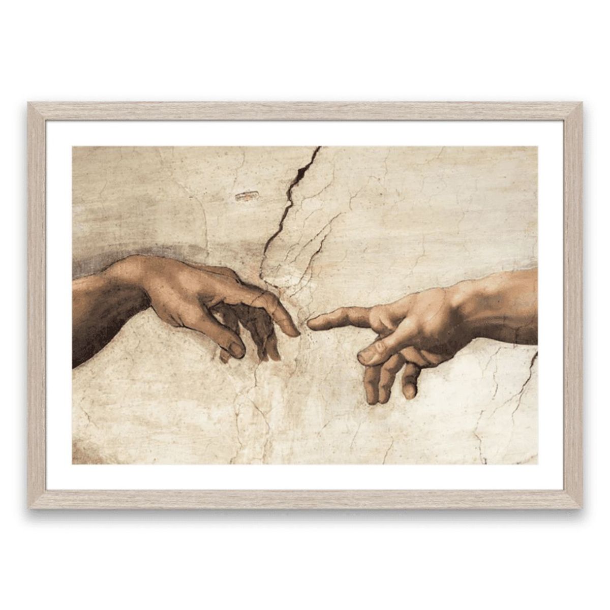 RICORDI ART - Rompecabezas Ricordi - La Creación De Adán Detalle Manos - Miguel Angel, 1000 Piezas