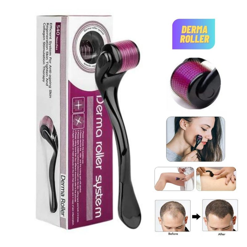 ROHS - Derma Roller Rodillo para la Piel Barba y Cabello 05mm