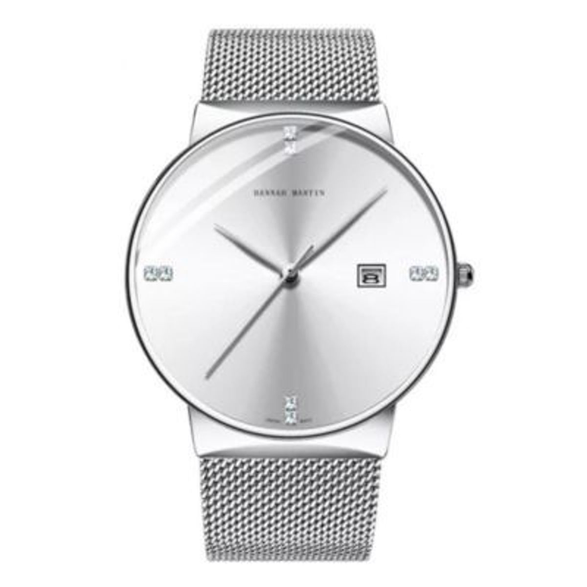 HANNAH MARTIN - Reloj Hannah Martin Acero Plateado HAN-28_.