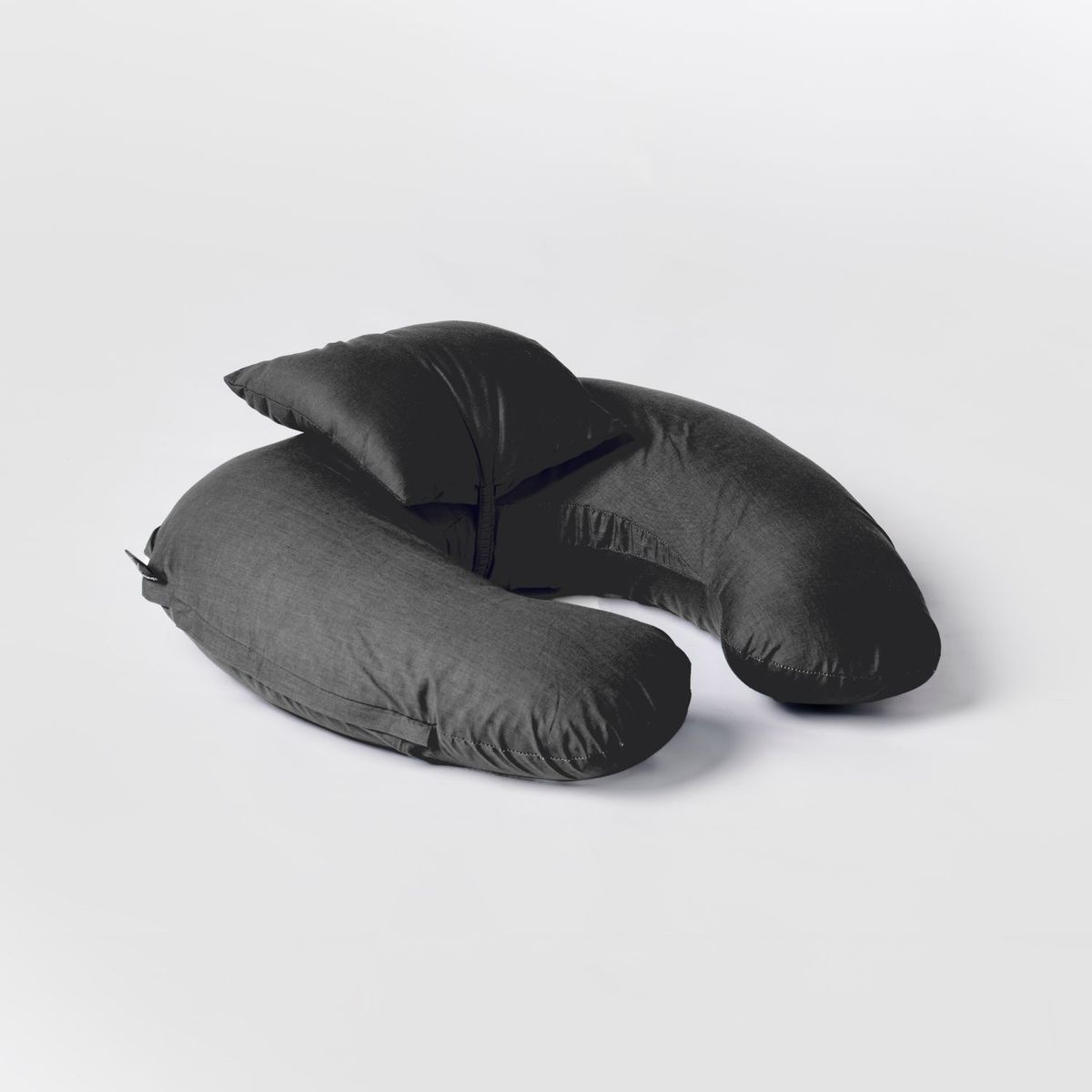 GENERICO - Cojin de Lactancia Con Funda Premium - Grafito