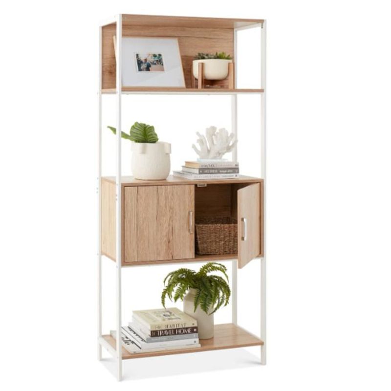 NACION MUEBLES - Armario de Estanteria de Madera Asia