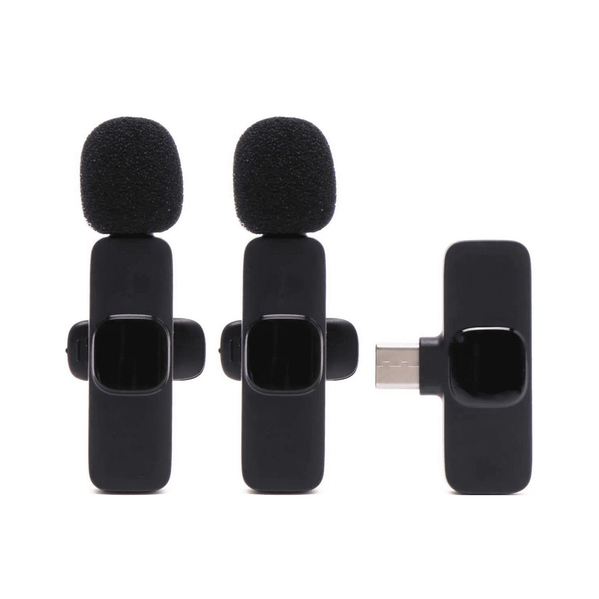 GENERICO - Micrófono Inalámbrico Recargable K9 Con Doble Entrada Tipo C y Iphone