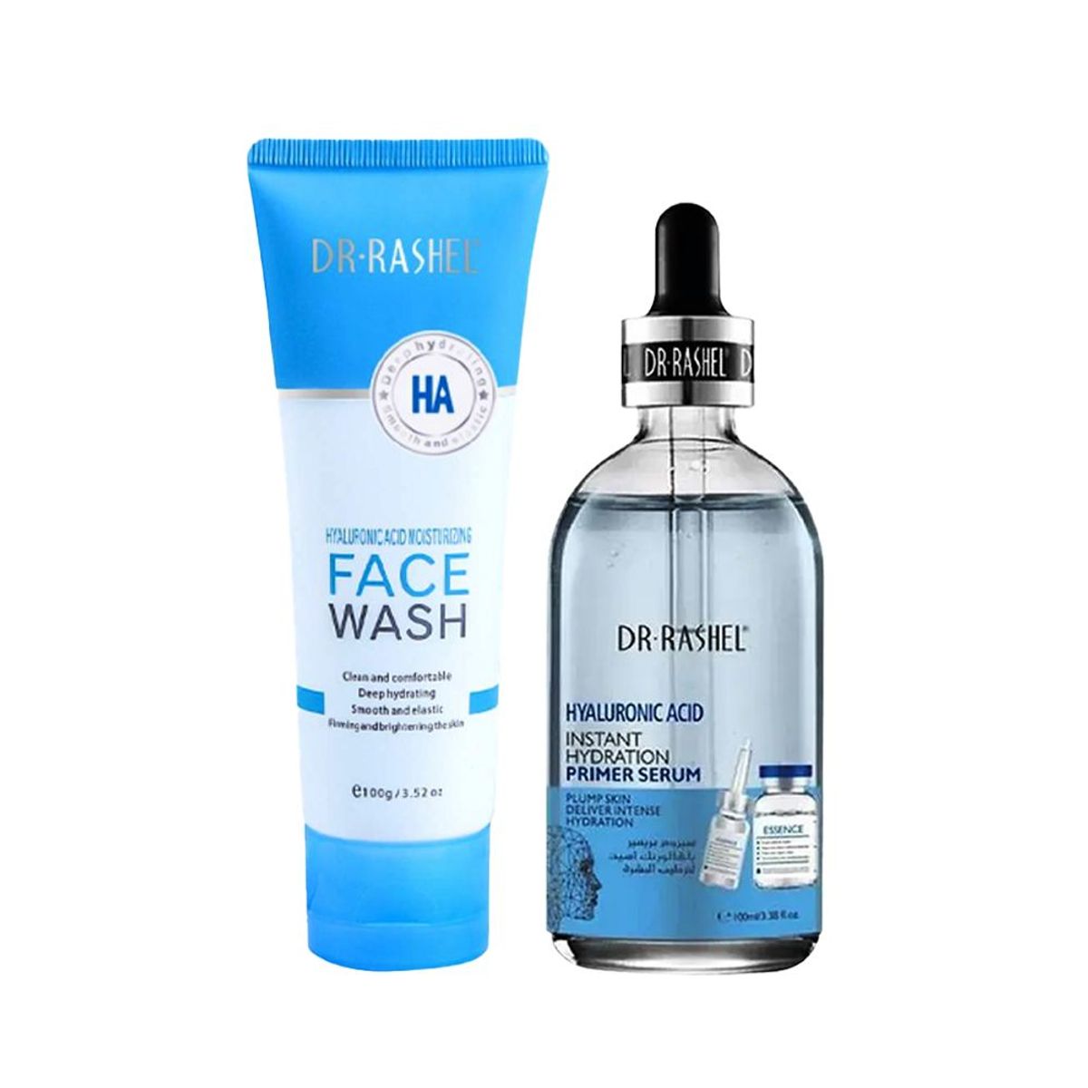 GENERICO - Serum y Gel Hidratante Facial Con Ácido Hialurónico Dr Rashel