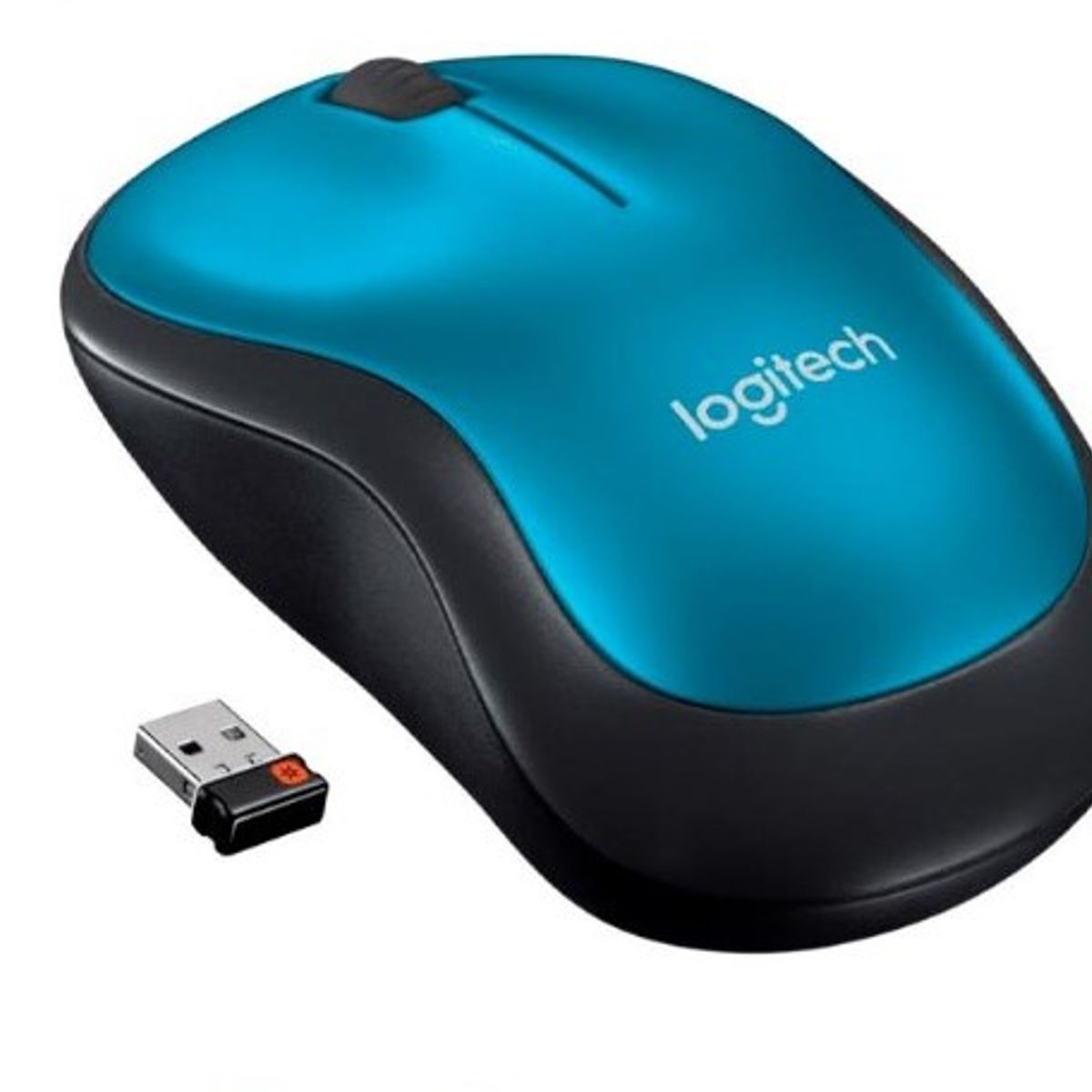 LOGITECH - Mouse Inalámbrico Logitech M185-Azul