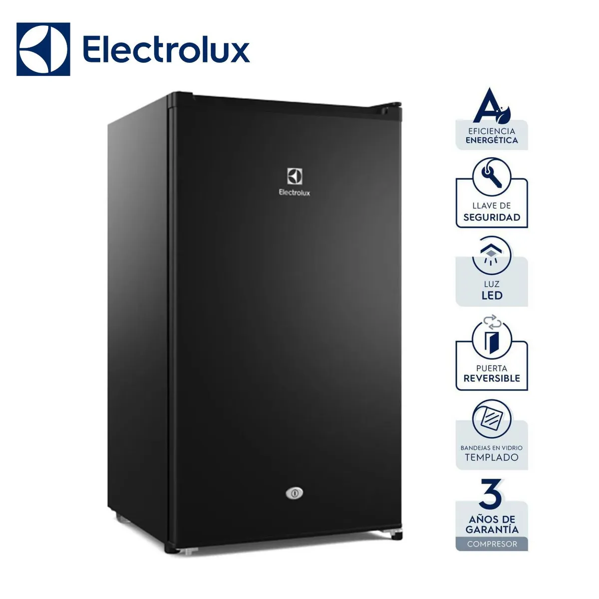 ELECTROLUX - Frigobar Electrolux 90 Lt ERD090G2HWB Premium Black