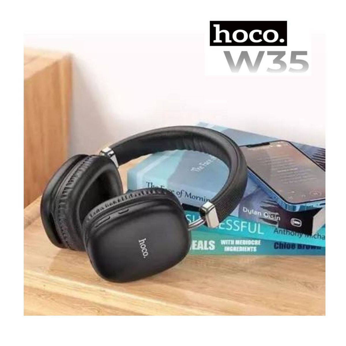 HOCO - Audífonos Bluetooth Inalámbricos Hoco W35 Black